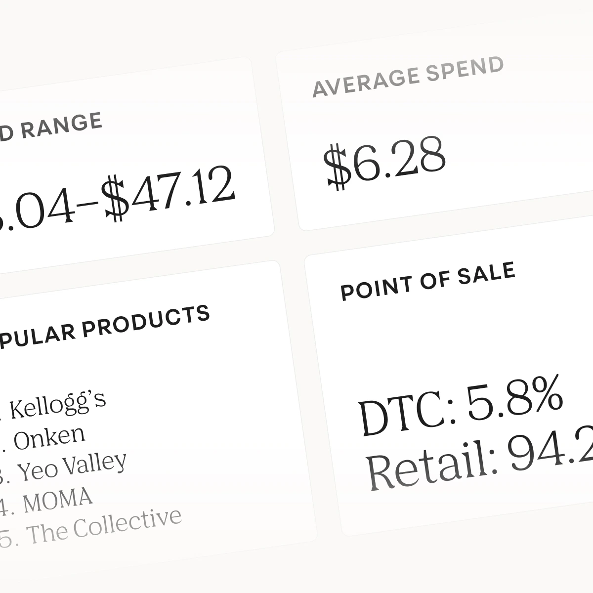 Get a monthly report of receipt analysis
